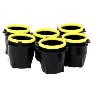 칭신 라이프 6psc LEV 코카콜라 소다 밸브 3.0 노즐 모델 100 부품 28545 6 블랙