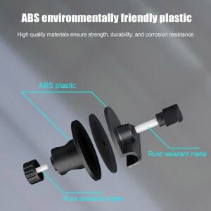 범용 마이크 크로스바 클립 360 회전식 마이크 홀더 클램프 마이크 스탠드 그립용 조절식 암 마운트 클립