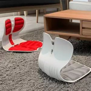 허리교정 체형보정 의자 등받이 좌식 받침대 사무실 자세기간의 보조 간이 학생