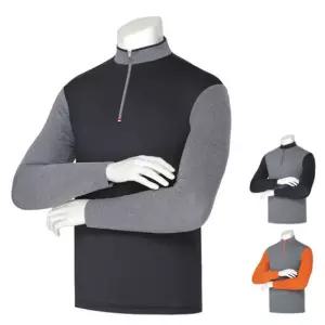 [공장직영 티공장] FGS/유니렉스/런닝긴팔/단체티/스판덱스 남성반집업긴팔/KU-4045