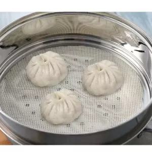 이딜리 찜판 실리콘 시트 만두 깔판 깔개 46cm원형 요리용 문두 다용도 패드 솥시트 기시트