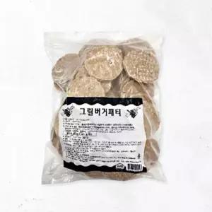 VDF 맘모스 패티 45gx50개버거용 고기 햄용 햄버거