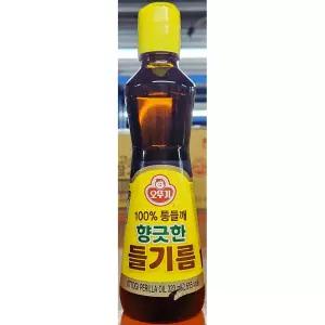 들기름 (오뚜기 320ml)참기름 고소한 생들기름 들기름병