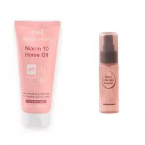 나이아신아마이드 10 프로 마유크림 베이비 콜라겐제주 페이스 보습 말오일