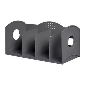 시스맥스 멀티 책꽂이 4단 회색 42117회사 사무실 가정용 데스크서류 문서 파일 책상