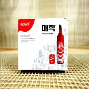 모나미 병매직 13입 빨강유성펜 필기구 매직