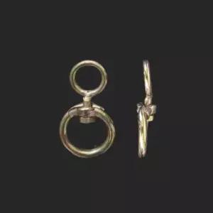 회전고리 요리도리 꼬임방지 8자 중간도래 88mm 10개줄 도래 개목 엉킴목 엉킴 개줄 목줄