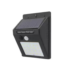 동작감지 태양광 라이트 벽면설치 야간 조명 램프 계단 랜턴 LED랜턴