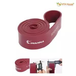 아이워너 라텍스 풀업 밴드 루비와인 51mm근력 필라테스튜빙 푸쉬 스트레칭 헬스소품 운동 홈트