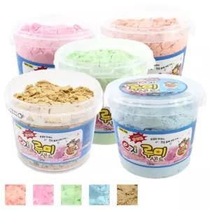 이지 루미샌드(모래놀이) 3L(1.5kg) 대용량 리필 촉감 촉각 발달 촉가 장난감 아트