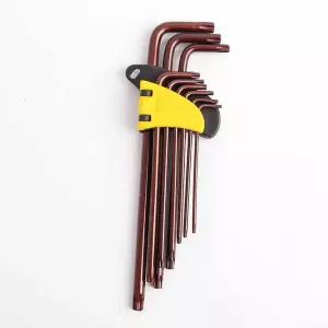 별 렌치 세트 고강도육각 공구 L렌치 드라이버 휴대용 L세트