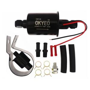 OKYEO 저압 전기 연료 펌프 12V 가스 디젤 인라인 5-9PSI HEP-02A E8012S