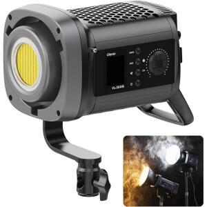 ULANZI VL200Bi 비디오 라이트 200W 바이 컬러 LED COB 필 연속 출력 조명 APP 제어 2700K650K 6 장면 보웬 마운트 스튜디오 사진 녹화용