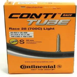 컨티넨탈 레이스 라이트 튜브 블랙 60mm 프레스타