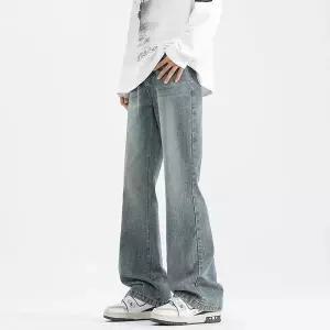 남성용 바지 청 여름 얇음 배기팬츠 배기 긴 슬림핏 admr2