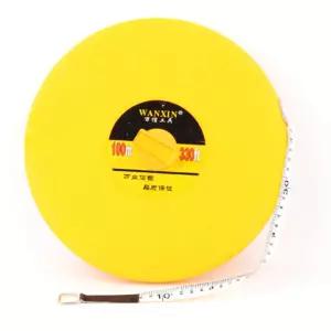 줄자 화이바 인테리어 목공 작업 전문가 100M코메론 공사용 현장용 거리측정 산업용 100미터 철줄 공업용