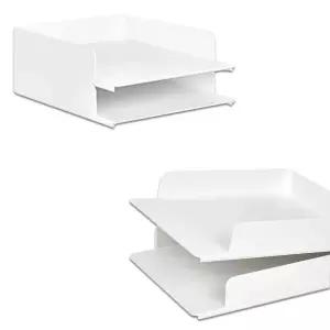 분리형 A4 서류트레이 받침 34x26.5cm 2P 1세트오픈형함 오픈함 파일정리함 보관함 캐비넷 3단함 5단함