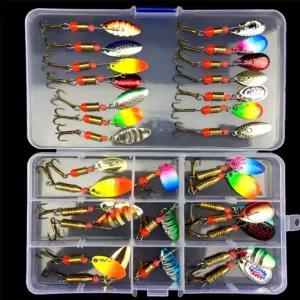 암산코리아 스피너세트 루어낚시소프트베이트 바다 어종용 배스 입문용 하드