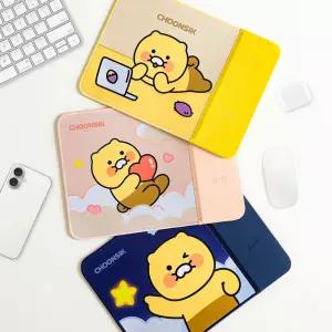 춘식이 무선 충전 마우스 패드손목매트 보호 데스크