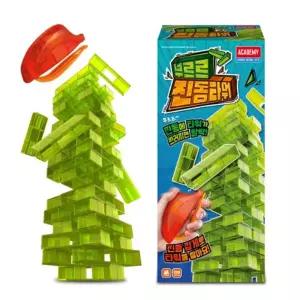 아카데미 부르르 진동타워 보드게임 장난감 완구 테이블