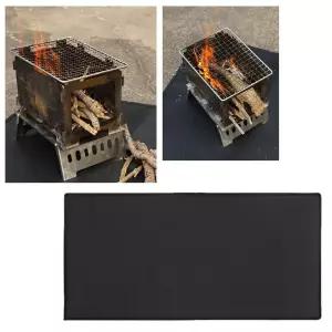 야외 캠핑 방염 매트 XL BBQ 그릴 시트 버너 취사용품화로대포 염포 화목난로포 난로포 방열 염천