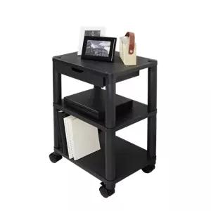 프린터 받침대 다용도 스탠드 이동식 카트 3단형팩스 복합기 사무용품 선반 프린트다이 거치대 서랍