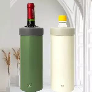 대코 페트병쿨러750ml-1p501 보냉 냉케이스핸들손잡이 캠핑 보틀 텀블러 단열 얼음 얼음관 냉온 홀더 아이