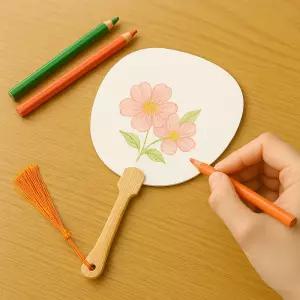 아워꾹 KK 손부채 무지손부채 데일리패션 만들기부채