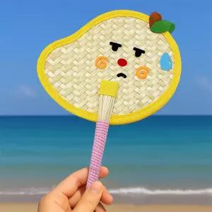 아워꾹 KK 부채(망고) 캐릭터부채 데일리패션 사은품