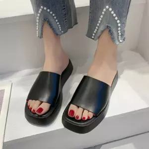 사무실 편한 신발 여성 간호사 교사 슬리퍼통굽 회사 키높이 직장인 실외 높이 여름 사무용 통굽 실내화 발