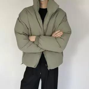 가을 겨울 베이직 하이넥 패딩 점퍼 캐주얼 남자 자켓남성 잠바 청자켓 후리스 레트로 롱코 숏코 재킷 러커