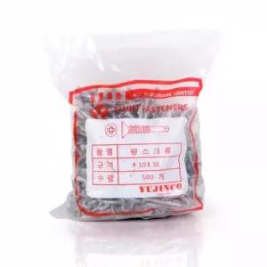 (U)윙스크류 델타(녹안나는특수도금) 바닥피 8X38 1봉(500) 88127나사 나사 나사못 크류