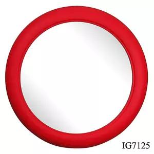 IG7125 레드 원형 벽 거울 32cm선물 인테리어 소품 집들이