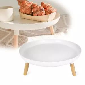 원형 미니 테이블 1P좌식상 다과상
