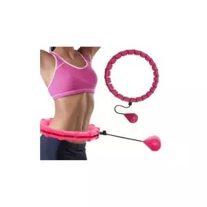 훌라후프 복부 허리 운동 피트니 스 조절 가능어른용 성인 홈트레이닝 라우프 지압