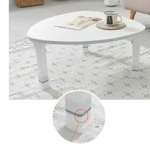 접이식 원형 좌탁 화이트식테이블 낮은 거실쇼파 커피