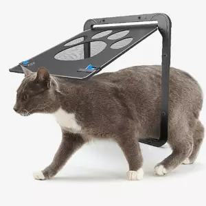 OH 올블랙 반려동물 양방향 펫도어안전문 애견울타리 펜스 가드 안가드 강아지 애완 애견안