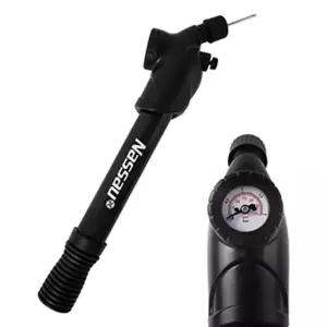 낫소 양방향 게이지 펌프공기주입 휴대용에어 축구 볼기 에어 주입기 볼펌프 압력 펌프