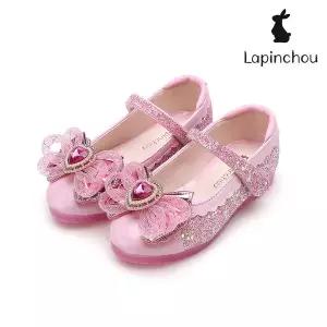 [트래드후스](대구신세계)[LAPINCHOU] 라팡슈 엘레나 베아트리체 메리제인 글리터핑크 여아구두 키즈구...