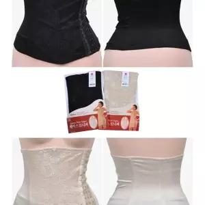 (비너스)자스민 허리와 복부 강력보정 플라워패턴 웨이스트 니퍼기능성 파워넷이중처리 복대 코르셋 속옷