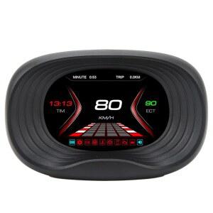 자동차 HUD 다기능 차량 OBD 게이지 디스플레이 3.0인치 컬러 LCD 디지털 속도계 OBD2 모델 가솔린 차량용