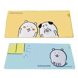 담곰이 데스크 매트 1P 사무실 책상 꾸미기 논슬립 장패드 패드 대형매우스 키보드 귀여운 캐릭터 깔개 덮