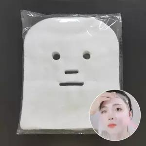 [보리별] 순면 페이스거즈 100매 모델링팩 석고팩 얼굴팩 순면시트 마사지 피부 미용 거즈 원형 네모형