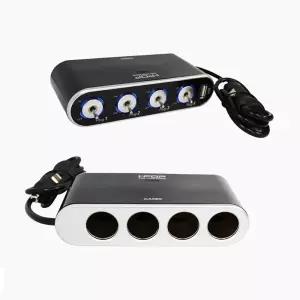 카렉스 아이팝 스위치 USB 4구소켓 멀티소캣 시가잭차량용거 고속충전 충전거 충전기 용거 용가 거잭 가잭