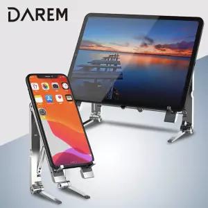다름 멀티폴딩 알루미늄 거치대 노트북 스마트폰받침 각도조절대 휴대용 지지대 책상 스탠드 북대 용대