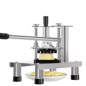 감자절단기 야채 감자 자동 기계 프라이 슬라이서 식당 양배추