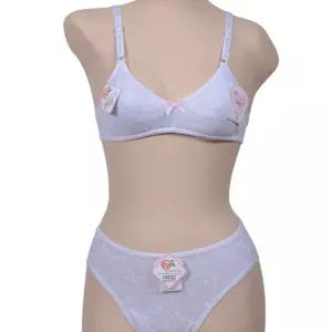 레터링 항균탈취 가공 나노실리버 A컵 주니어 2단계 브라팬티세트A셋 학생속옷 브래지어 브래지어셋 셋트 A