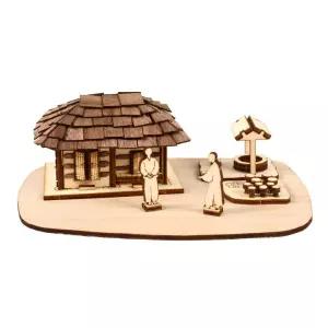 영공방 서간도 한인사회 생활상 (YM410)모형만들기 용품 조립 만들기키트 어린이용 즈용 만들기완구 나무