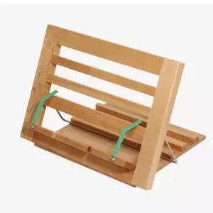 (낱개판매)고급원목독서대공부 책받침 받침대 휴대용 걸이 스텐드 거치대 북홀더 책상