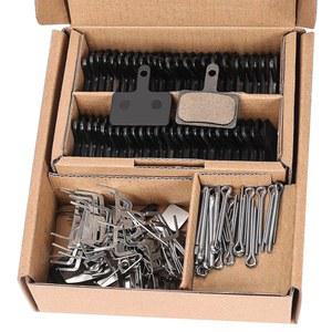 25쌍 자전거 브레이크 패드 시마노 패드 MT200 M355 M446 M447 M347 M315 M365 MT500 설치 도구가 있는 TRP 패드용 MTB 디스크 전기 패드와 호환됩니다